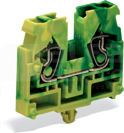 869-317 niebieski Złączka 2-przew.2,5mm2 wewnętrzna