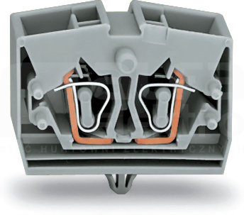 264-341 szara 2,5mm2 Złączka wewnętrzna 2-przew.