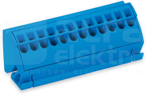 812-101 jasnoszary Blok potencjałowy 12x4mm2