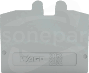 2052-1291 szary Ścianka końcowa