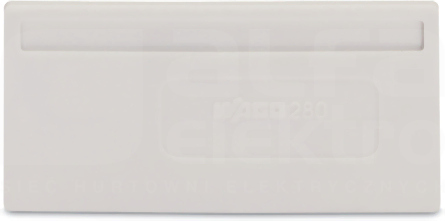 280-357 jasnoszara Płytka końcowa