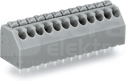 250-103 raster 3,5mm szary Listwa zaciskowa 3-tor