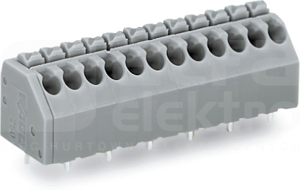 250-202 raster 3,5mm szary Listwa zaciskowa 6-tor