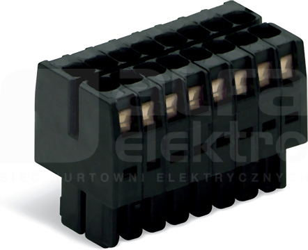 713-1112 MCS-MINI CLASSIC 3,5mm czarny Listwa zaciskowa 24-tor