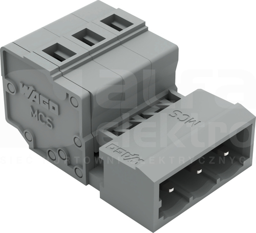 231-603 GNIAZDO WIELOWTYK 3-TOR/5mm