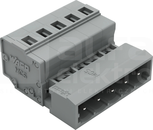 231-605 GNIAZDO WIELOWTYK 5-TOR/5mm