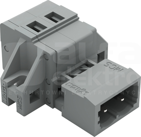 231-602/019-000 GNIAZDO WIELOWTYK 2-TOR/5mm