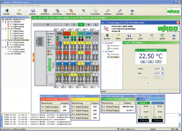 759-302 WAGO-I/O-CHECK oprogram.