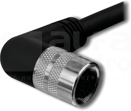 756-3206/140-050 Przewód 5m z gniazdem M8