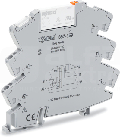 857-359 230VAC/DC 3,5mA Przekaźnik separacyjny