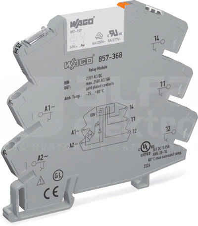 857-368 230VAC/DC 1P Przekaźnik separacyjny
