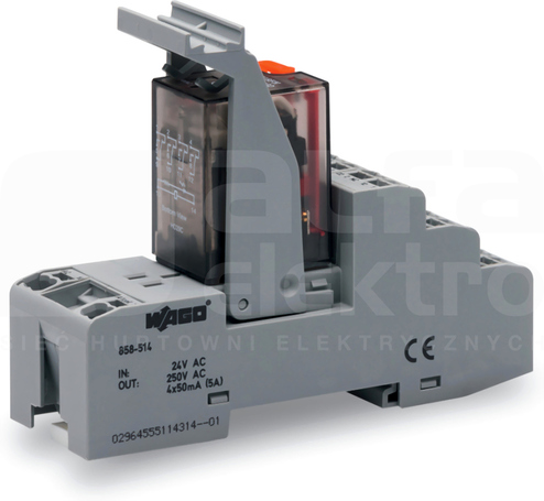 858-518 230VAC PRZEKAŹNIK 4P