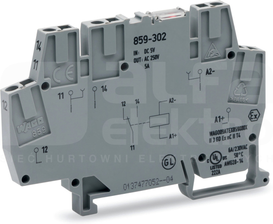 859-308 230VDC PRZEKAŹNIK 1P