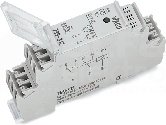 789-312 24VDC 2p Moduł przekaźnika