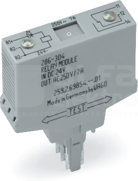 286-304 24VDC PRZEKAŹNIK WTYKANY 1P