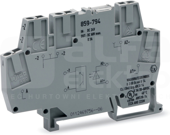 859-794 24VDC/24VDC/100mA OPTOSEPARATOR