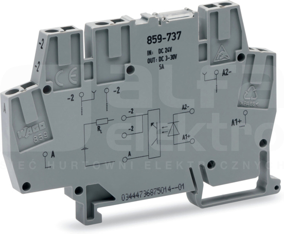 859-737 24VDC/3-30VDC/5A OPTOSEPARATOR