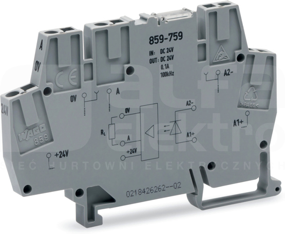 859-759 24VDC 0,1A OPTOSEPARATOR