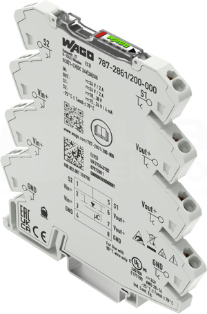 787-2861/200-000 1-kanałowy Wyłącznik nadprądowy elektroniczny