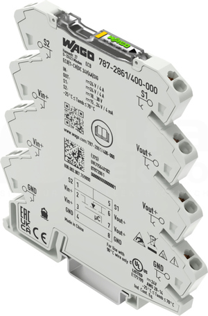 787-2861/400-000 1-kanałowy Wyłącznik nadprądowy elektroniczny
