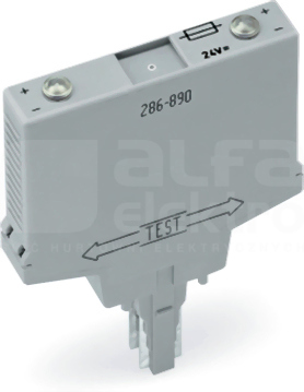 286-890 24VAC/DC MODUŁ BEZPIECZNIKOWY Z LED