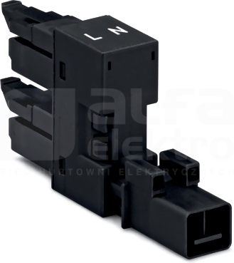 890-1634 1 x wtyk/2 x gniazdo czarny Rozgałęźniki typu H
