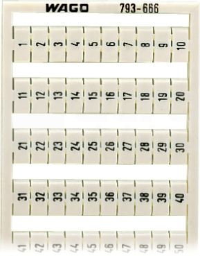 793-666 (1-50)x2 MATA Z OZNACZNIKAMI WMB