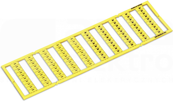 794-553/000-002 x100 żółty Ramka z oznacznikami