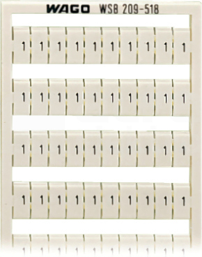 209-518 Oznacznik WSB 1/2 50x