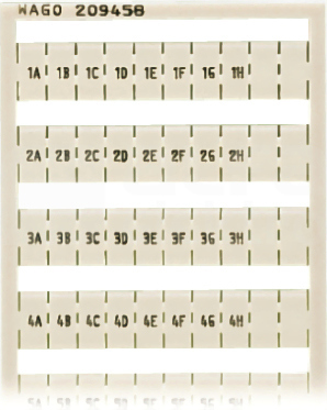209-458 1A/1B/1H Mata oznacznikowa WSB