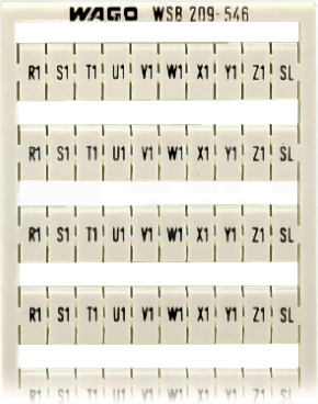 209-546 Oznacznik WSB 10xR1...SL