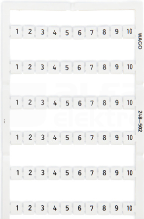 248-502 (10x1-10) METKA OZNACZNIKOWA