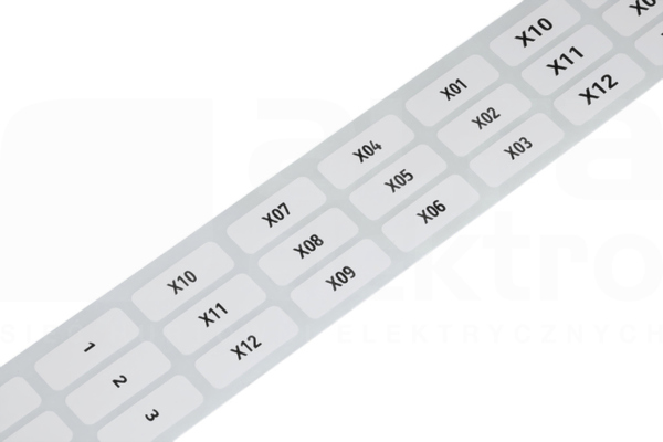 210-808 25x9,5 biały (rol/1500szt) Etykieta samoprzylepna