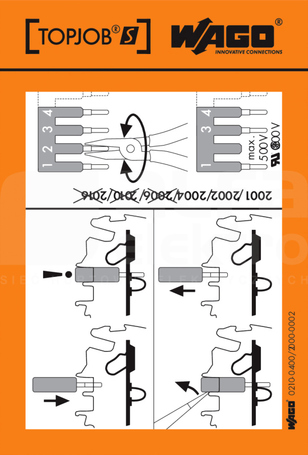 210-400/2000-002 Oznacznik samoprzylepny