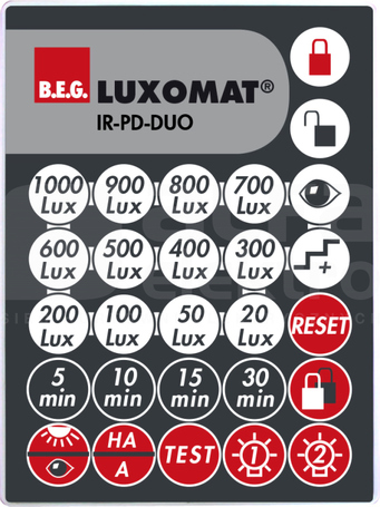 IR-PD-DUO Pilot zdalnego sterowania