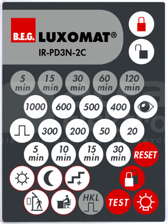 IR-PD3N-2C Pilot zdalnego sterowania
