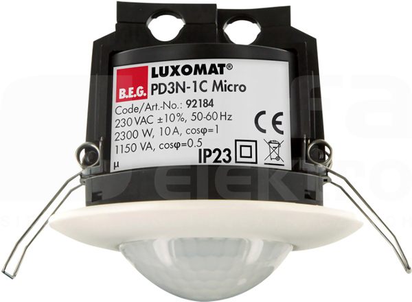 PD3N-1C-FC MICRO-RAL9010 Czujnik obecności