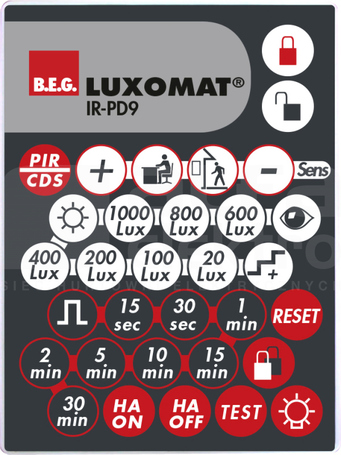IR-PD9 Pilot zdalnego sterowania