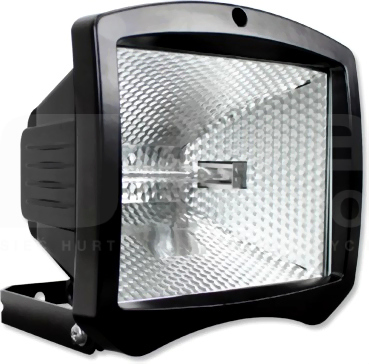 FL 500 czarny Reflektor halogenowy