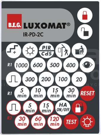 IR-PD-2C Pilot zdalnego sterowania