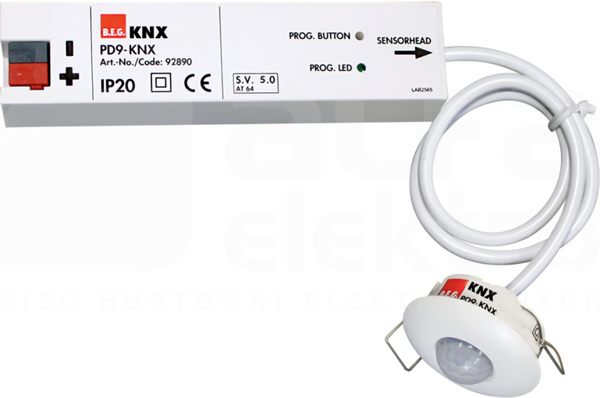 PD9-KNX-FC-biały Czujniki obecności