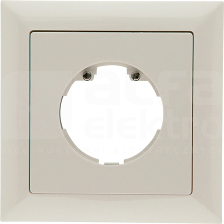 INDOOR 140-L kremowa biel RAL 1013 Pokrywa