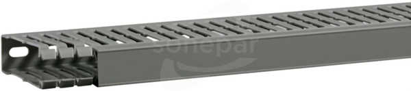 BA7A 80025 (80x25x2000mm) szary Kanał grzebieniowy