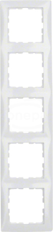 B.KWADRAT śnieżnobiały Ramka 5-krotna