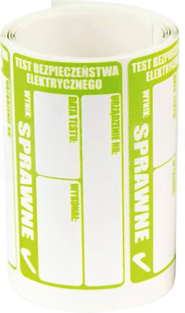 Sprawne (50szt-rolka) Oznacznik