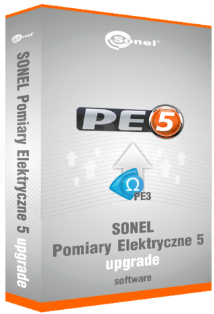 SONEL PE pomiary elektryczne Prog.v5.0 upgrade z wersji 3