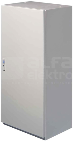 AE 800x1200x400 RAL7035 Szafa z płytą montażową
