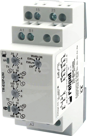 TR-EI2P-UNI 12-240VAC/DC IP20 Przekaźnik czasowy