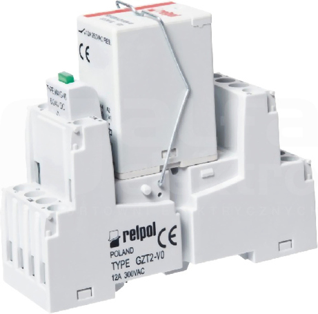 PIR2T-024DC-M41G-V0 2P 24VDC IP20 Przekaźnik interfejsowy