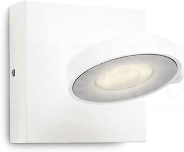 CLOCKWORK 1x4W biały Oprawa LED ścienno-sufitowa